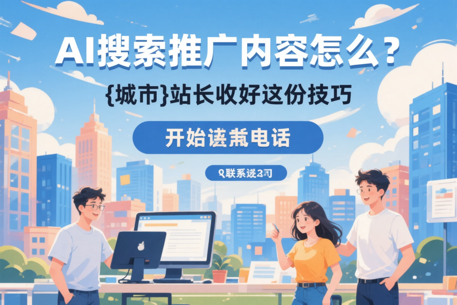 AI搜索推广内容怎么写?涞水站长收好这份技巧