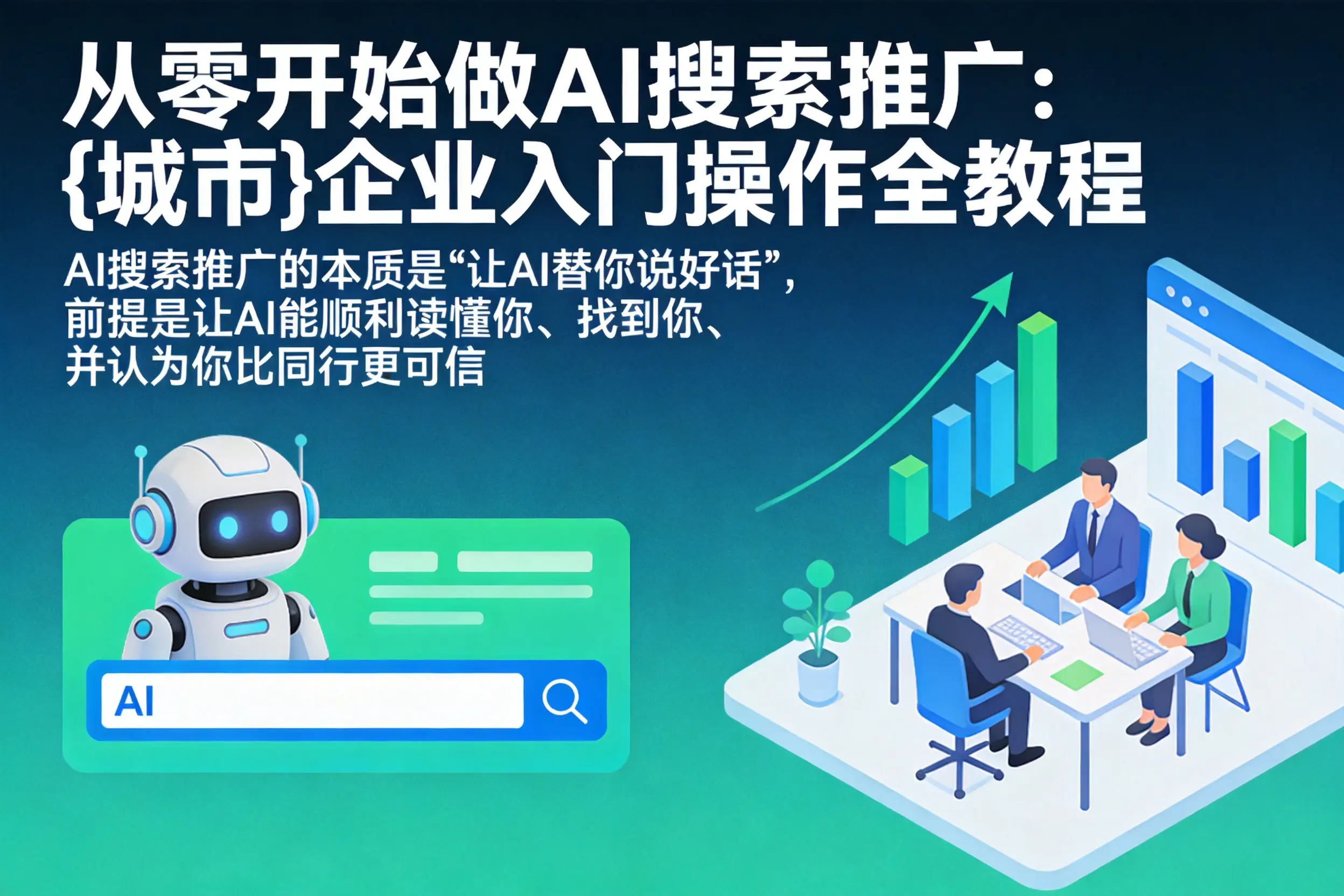 从零开始做AI搜索推广:涞水企业入门操作全教程